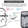 Maries Cat Thermal Lunch Box Lightweight  Meal Container Cooler Carrier Tote Lunch Box School  Journey Food Handbags