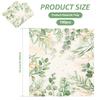 100Pcs Napkins Disposable Eucalyptus Leaf Eco-friendly Paper Tissues Guest Paper Towels for Home Party Wedding Dinner Napkin
