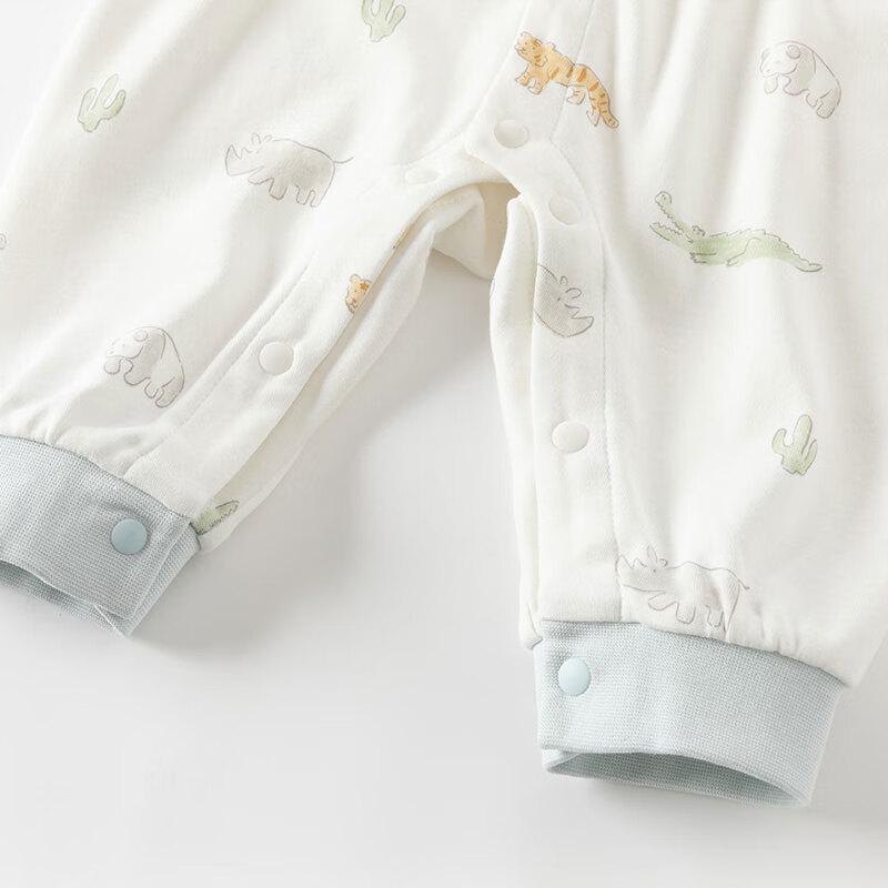 David & Bella Unisex Baby Long Sleeve Romper