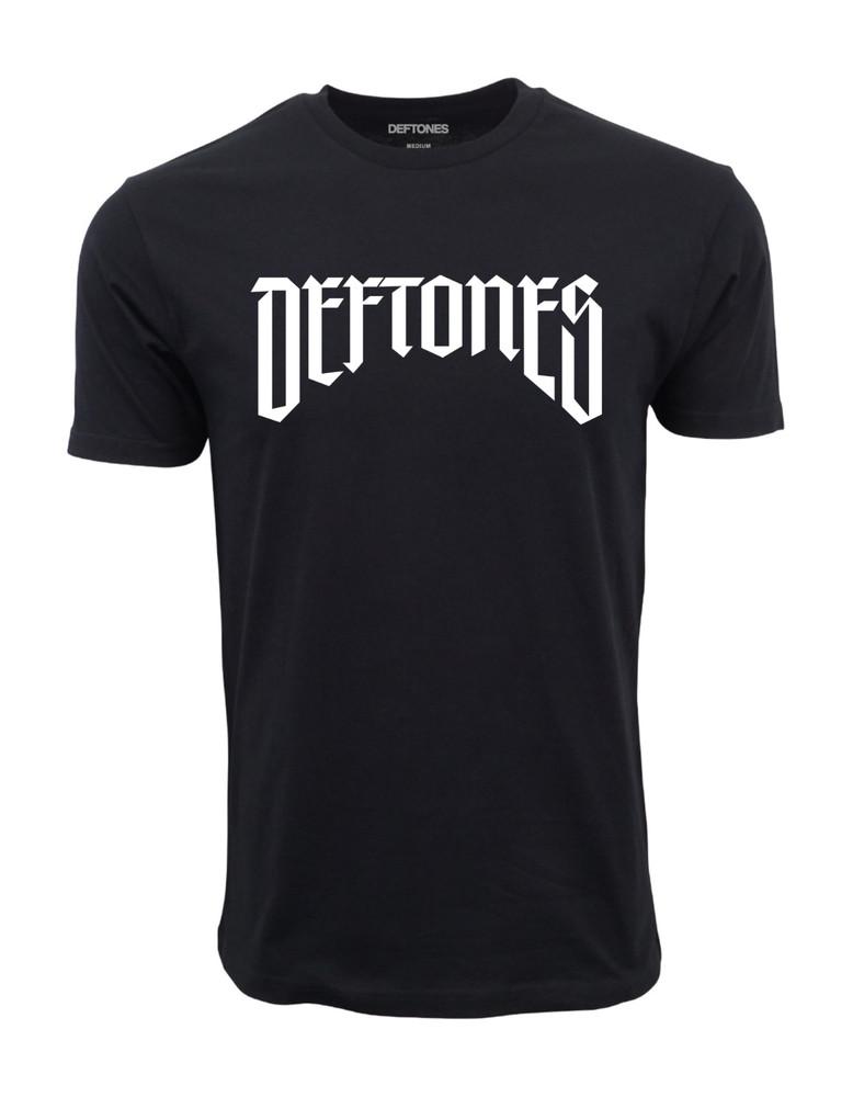 DEFTONES ARCH CALIGRAPHY  T SHIRT BLACK Unisex T-Shirt XL