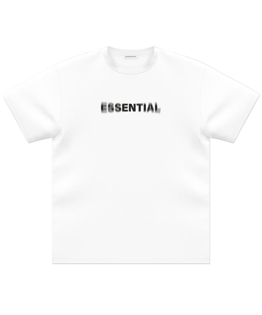 Aieondeoseutaendeu Essential Half T-Shirt (White)