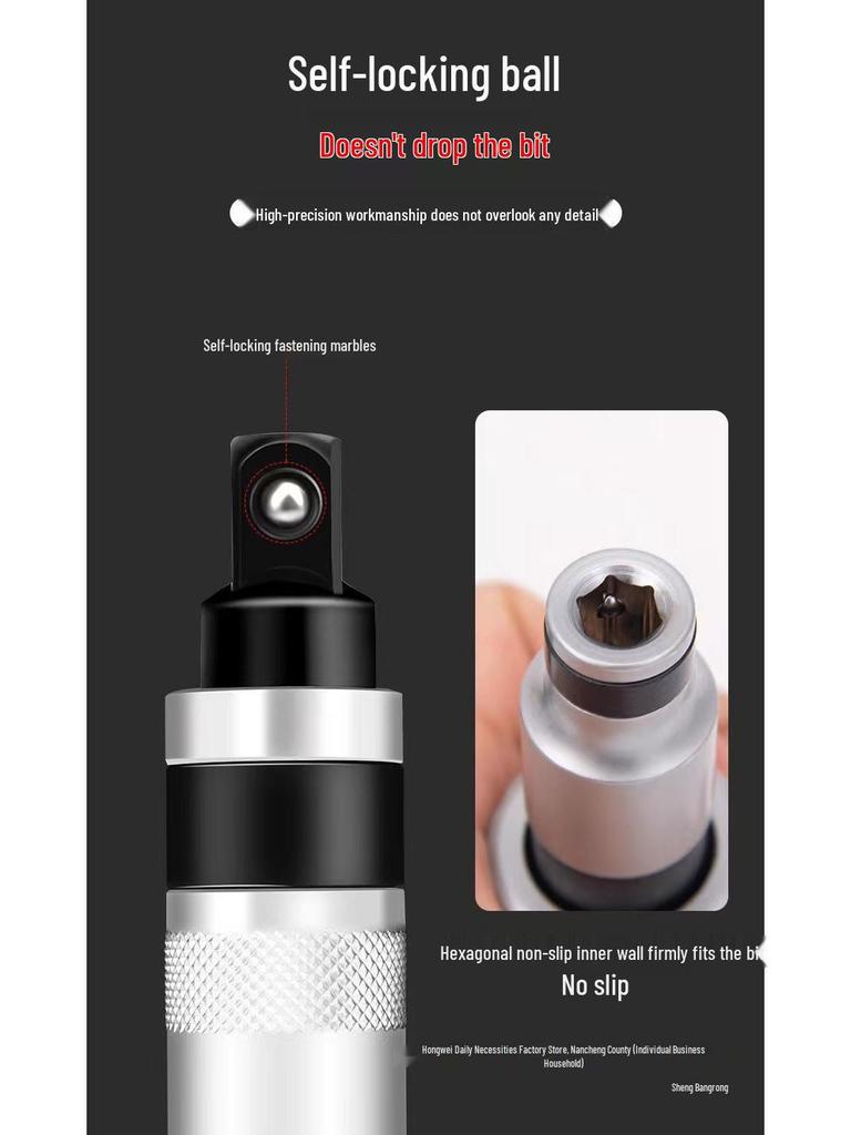 Multifunctional Impact Screwdriver Tool Set with Impact Bits