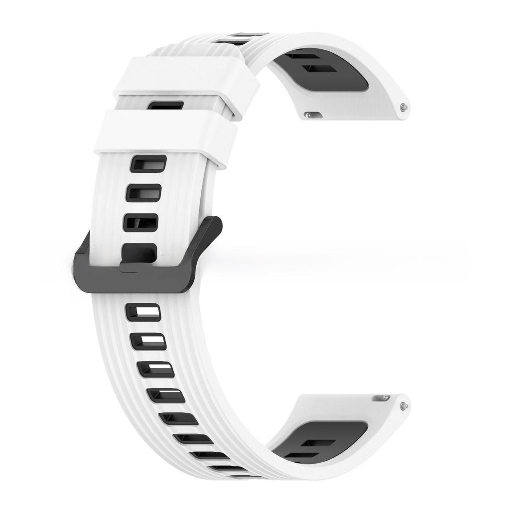 Compatible Huawei Watch GT Runner 22mm Silicone Strap - Two-Tone Replacement for GT3