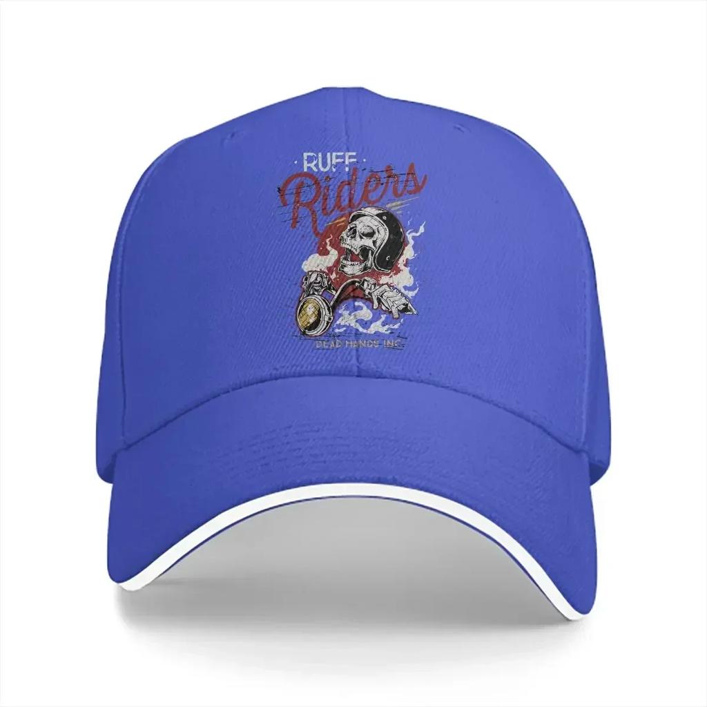 Washed Unisexs Baseball Cap Ruff Riders Classic Trucker Snapback Caps Dad Hat Motorcycle Golf Hats