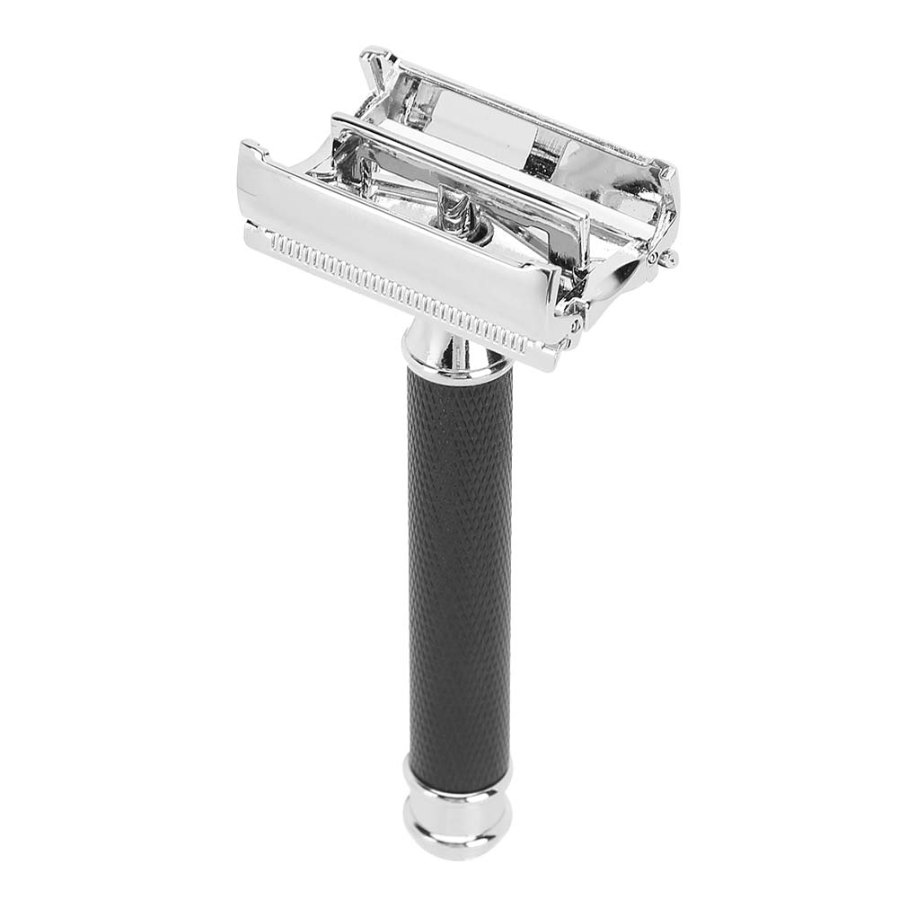 Professional Zinc Alloy Washable Men Manual Shaver Portable Household Beard Shaver Trimmer