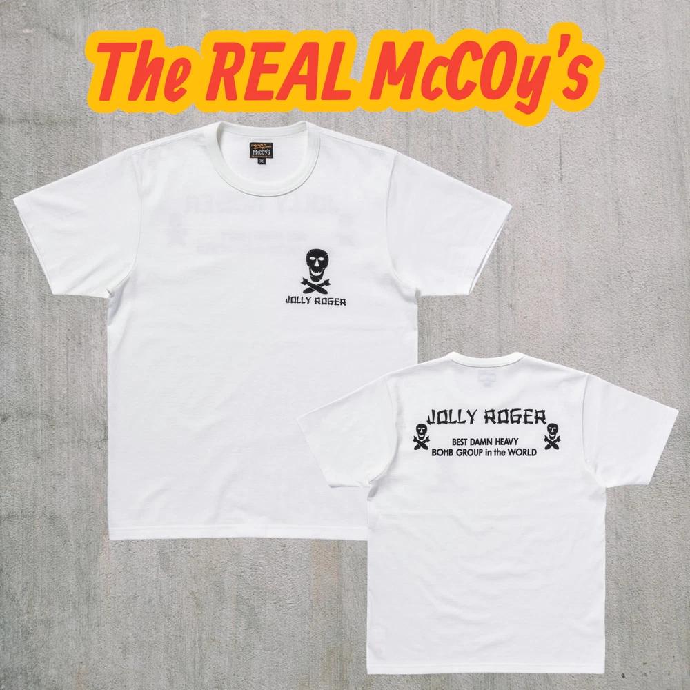 The Real Mccoys Mc25004 Military Tee Jolly Roger Best Damn Group Japan New
