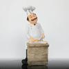 American Chef Doll Soft Figurine - Dessert & Pastry Shop Display Model
