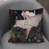 Fantasy Japanese Anime P-Princess Pillowcase Toon Gift Cushion Cover Bedroom Home Sofa Chair Seat Decor Pillow Case