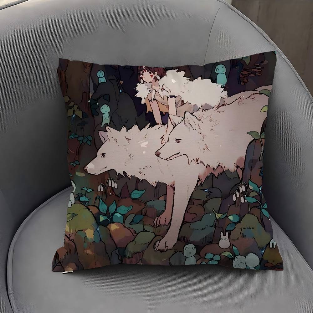 Fantasy Japanese Anime P-Princess Pillowcase Toon Gift Cushion Cover Bedroom Home Sofa Chair Seat Decor Pillow Case