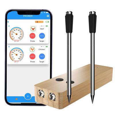 Akıllı Kablosuz Bluetooth Barbekü Et Termometresi