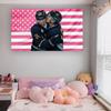 Heißer Rivalität Shane Und Ilya Flagge Rosa USA Flagge Wandteppich Perfektes Geschenk Für Fans Romantische Wandatmosphäre Dekor Zubehör