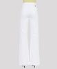 KANCAN High-Waisted Wide Flared Pilot White