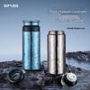 Simita Premium Titanium Stewed Tea Cup - Elegant Portable Gift with Tea and Water Separation.
