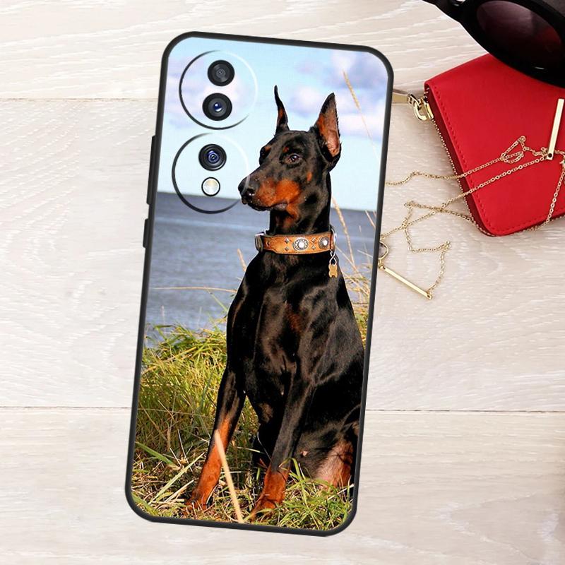 Doberman Dog Case For Honor Magic 8 5 6 7 Lite 50 70 90 200 400 Pro X8b X8c X9a X9b X9c X9d Win RT Cover