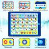 6-in-1 Kids Tablet with ABC/Words/Numbers/Color/Games/Music - Interactive Educational Electronic Toys Makes Learning Fun, Toddler Learning Toys Gifts