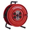 HATAYA Sunday Reel Cord Reel for Indoor 30m Standard 4 Dustproof Flat Front for and Construction Sites S-30 Use, 100V, Cord, 1.25mm Thickness, Type,