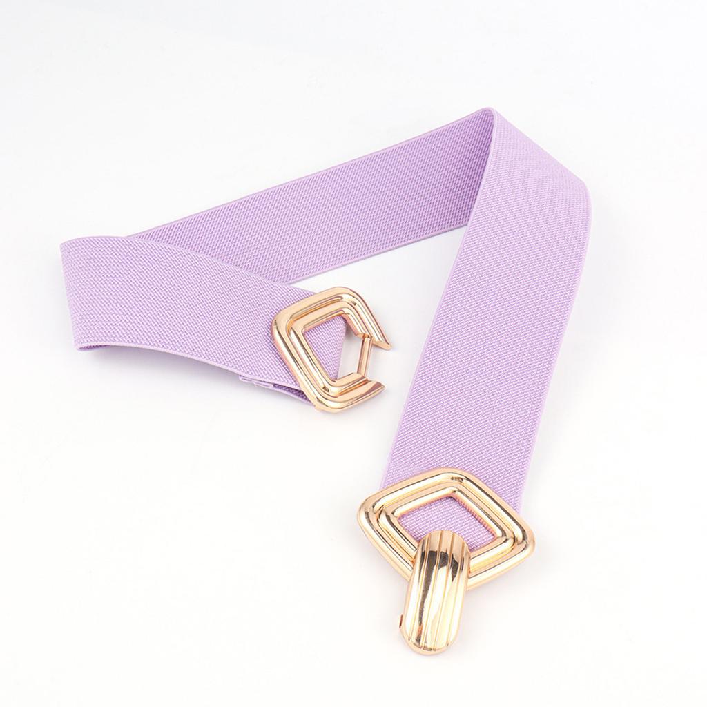 Dehnbarer Taillenformer Elegante breite Kette für Kleid Elastischer Bund Trendige Unterbrust-Taillenkette Breiter Gürtel