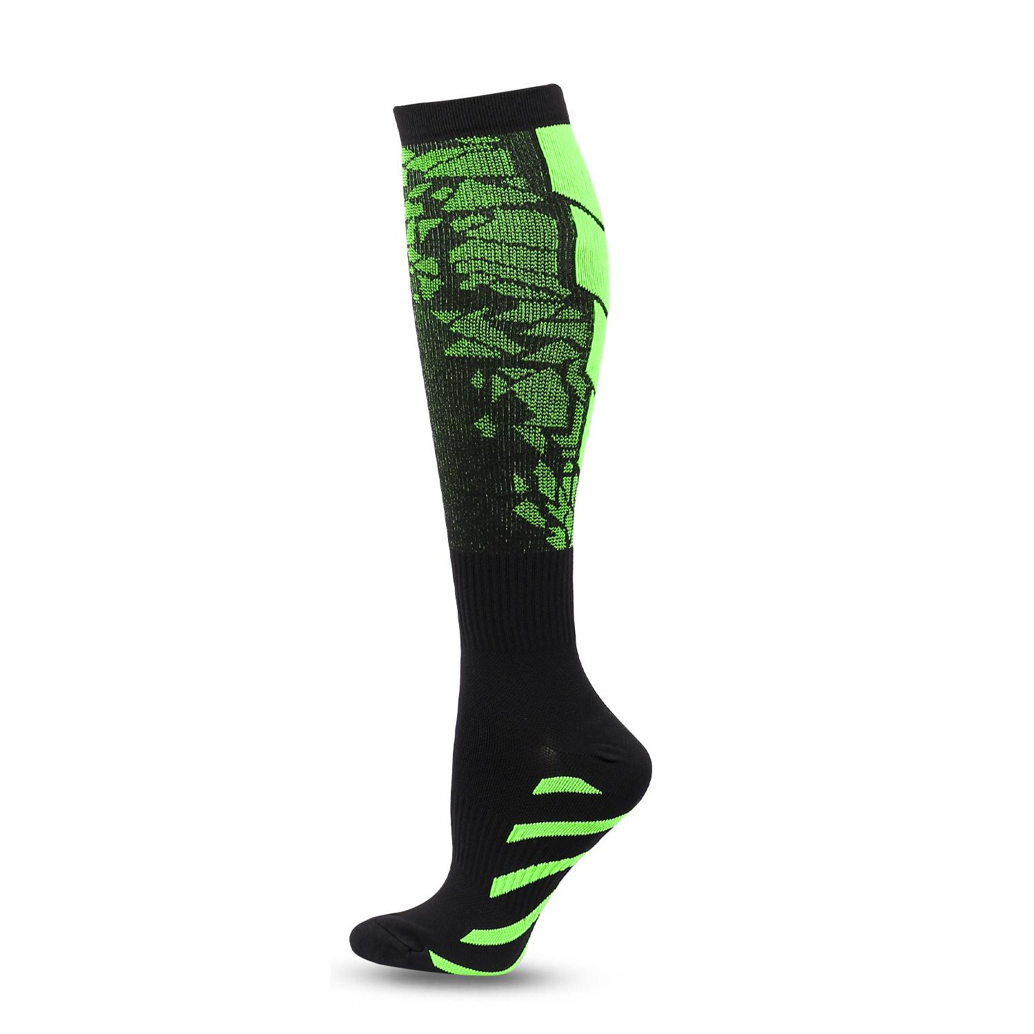 

Pressure Socks, Men S And Women S Sports Nylon Compression Socks, Running And Cycling Stockings L/XL