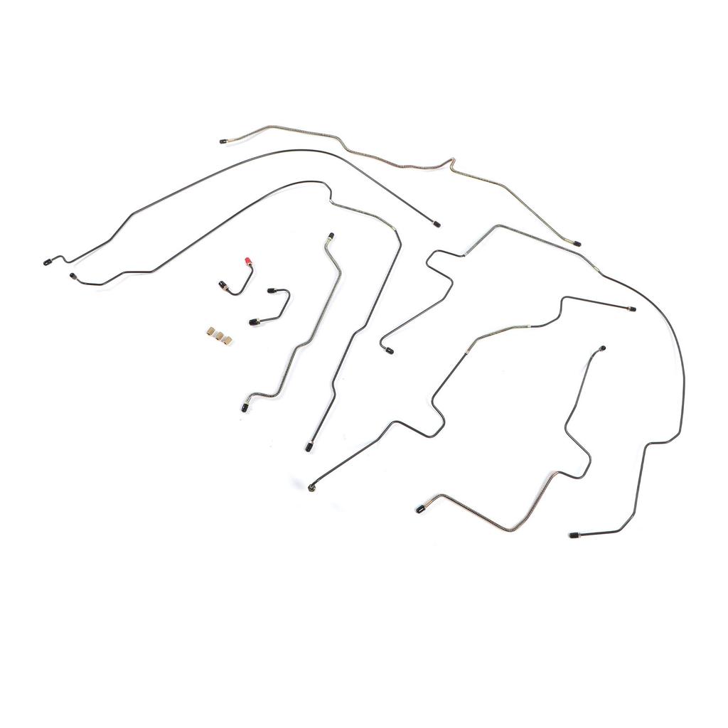 Stainless Steel Brake Line Set SJPB9701 Preformed Hydraulic Complete Power Brake Line for Wrangler Tj 1997 To 2006