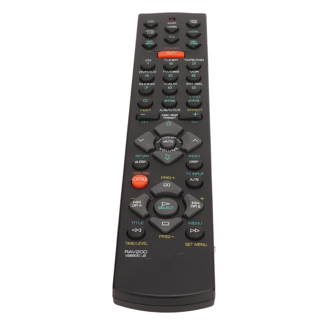 RAV200 V269010 Remote Control Compatible for HTR 5140 RX V495 YHT 22 RX V495RD HTR 5140rd HTR5140RDS AV Receiver