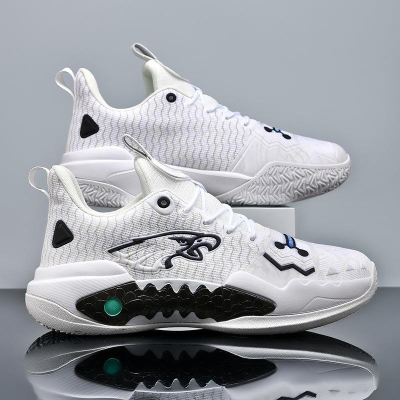 High-Quality Luminous Version Of Basketball Shoes Rubber Outsole Eva Friction Sound Actual Combat Sports Basketball Shoes For Men And Women
