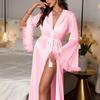 New nightgown sexy pajamas elegant robe women