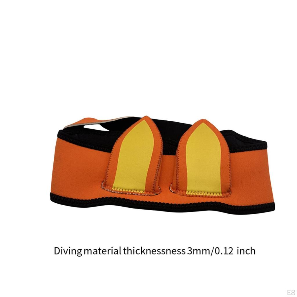 Pásek na ochranu uší pro plavání, neoprenový venkovní doplněk