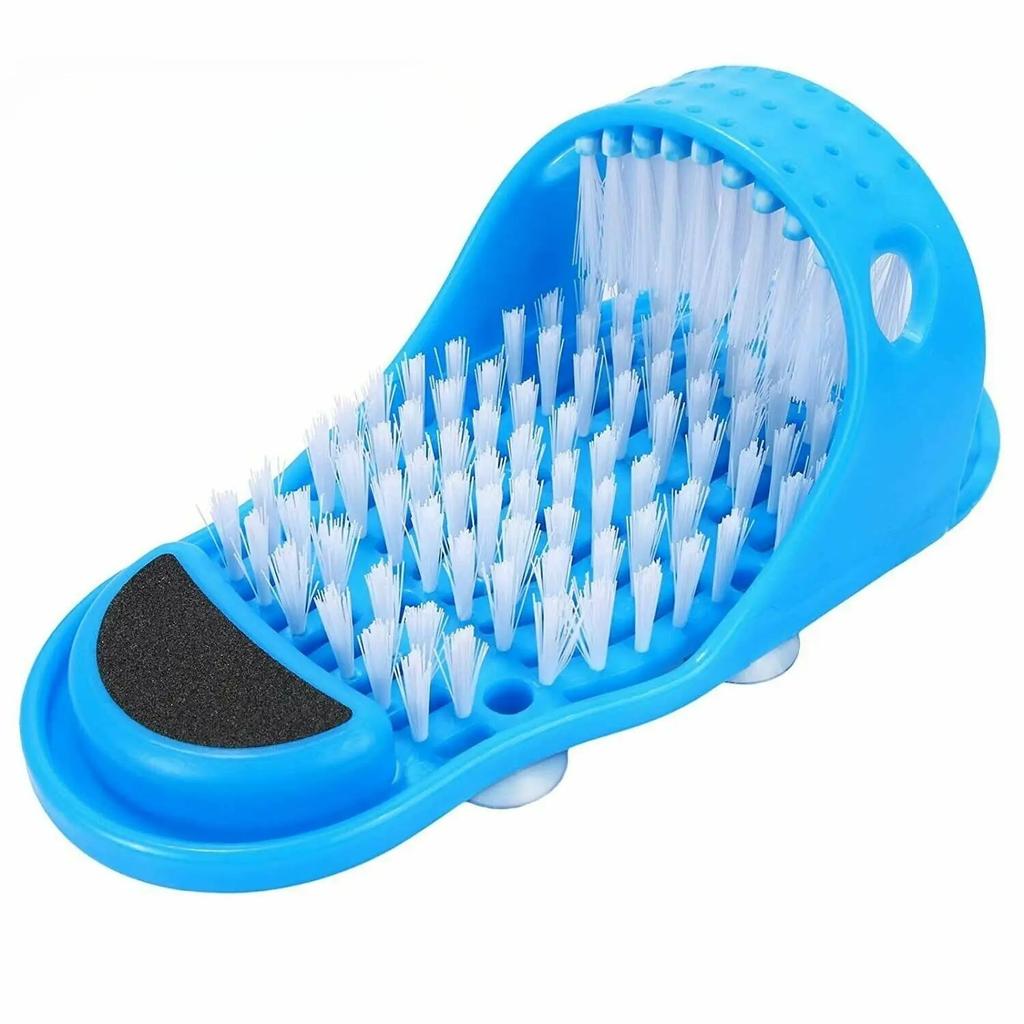 1PCS Shower Foot Scrubber Massager Cleaner  Spa Exfoliating Washer Wash Foot Repair Slippers Bathroom Foot Brushes Remove Dead Skin