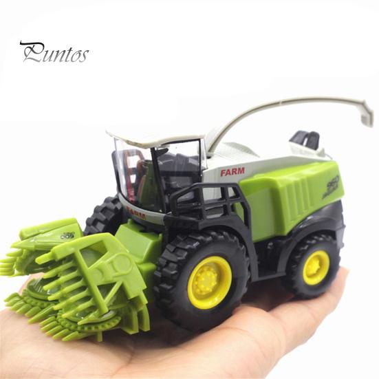 Mini 1/43 Landwirtschaftlicher Mähdrescher Modell Kinder Jungen Legierung Auto Spielzeug Geburtstagsgeschenk