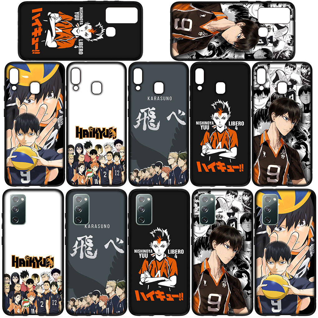 for Motorola Moto Edge 70 60 50 G54 G86 Samsung Galaxy S25 iPhone 17 16 15 Xiaomi Redmi Note 14 Pro Max Phone Case Comics Hinata Shoyo Haikyuu Cover