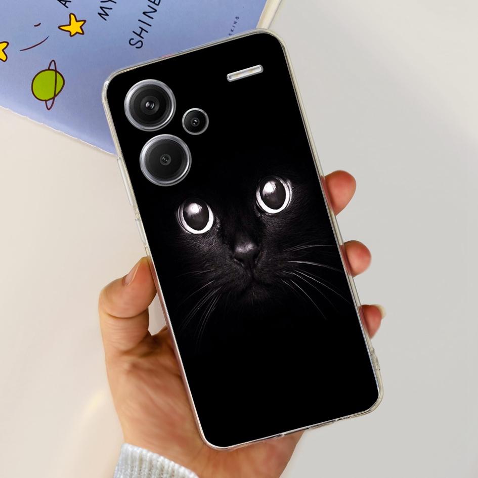 For Xiaomi Redmi Note 13 5G Case Luxury Marble Transparent Phone Cover For Redmi Note 13 Pro Plus Funda on Note 13 Pro 5G Bumper