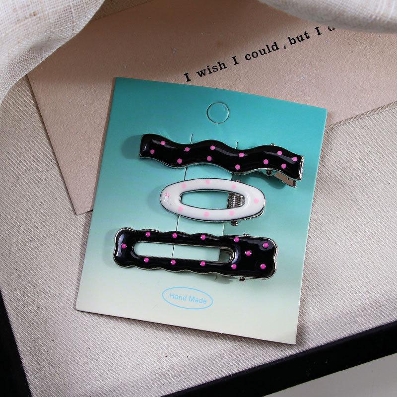 Dopamine Girl Colorful Makeup Duckbill Clips Set - Hairpins & Hair Accessories for Side Bangs