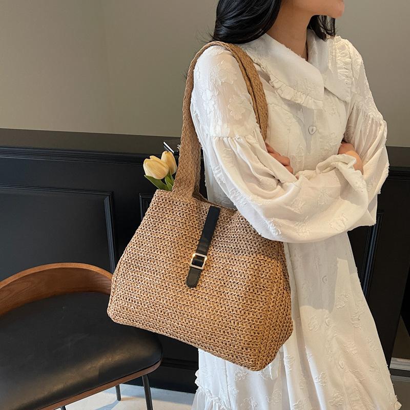 Bag Women's New Fashionable Large-capacity Commuter Bag Tote Bag