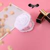 Portable Rose Flip-Top Double-Sided Compact Mirror - Small Gift for Girls