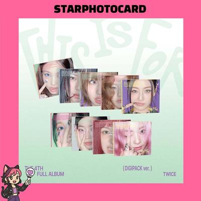 [READY STOCK] TWICE - 4th Album: THIS IS FOR [DIGIPACK Ver.]