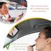2 PCS Car Sun Visor Vanity Mirror, Clip-on Vehicle Makeup Mirrors for Women Girls, Portable Auto Sun-Shading Visors Cosmetic Mirror for Cars Truck