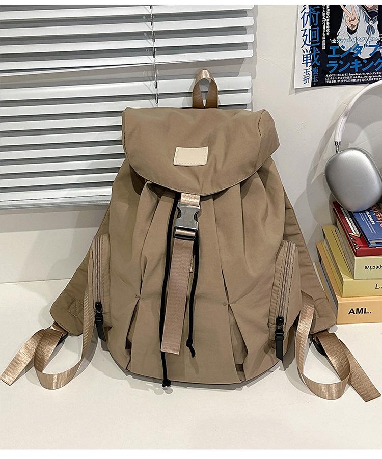 

Школьный рюкзак новый популярный большой вместимости персонализированный школьный рюкзак универсальный нишевый высококлассный рюкзак повседневная простая дорожная сумка