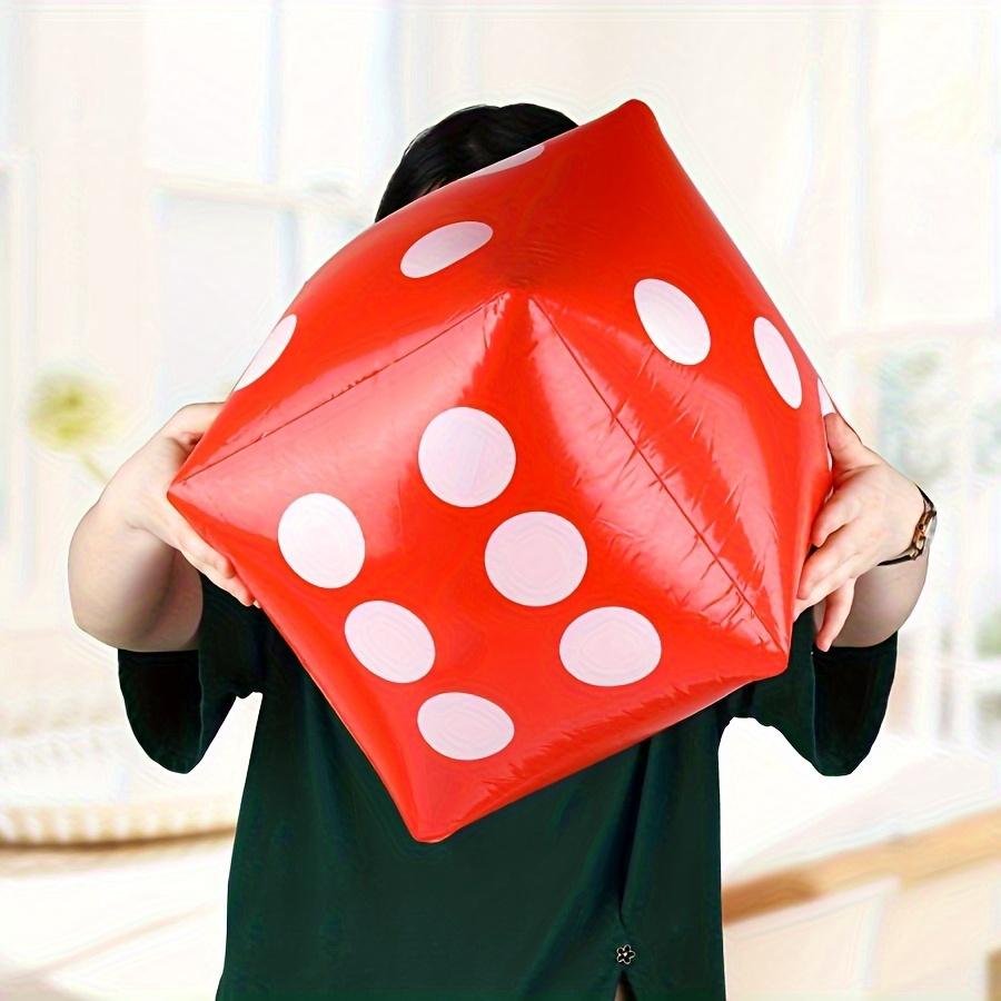 Riesige 30cm aufblasbare Würfel für Poolparty-Spiele Outdoor-Aktivitäten Familienspaß Leichtgewichtige Langlebige Würfel Strandkarneval Jxb