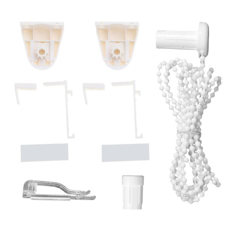 

Venetian Blinds Sun BlockingsCurtains Roller Blind Shutter Control Head Controller Beaded Chain Mounting Bracket 9 Pack 1