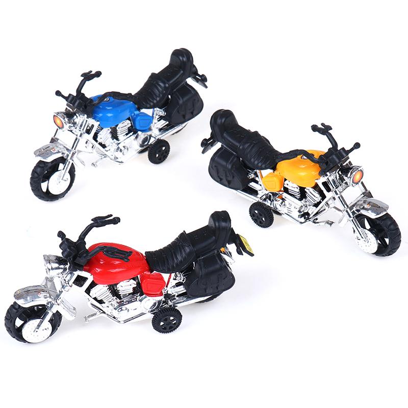 Motocicletă pentru bebeluși Model cu retracție Mașină de jucărie Pentru băieți Copil Motocicletă Model Jucărie Cadou