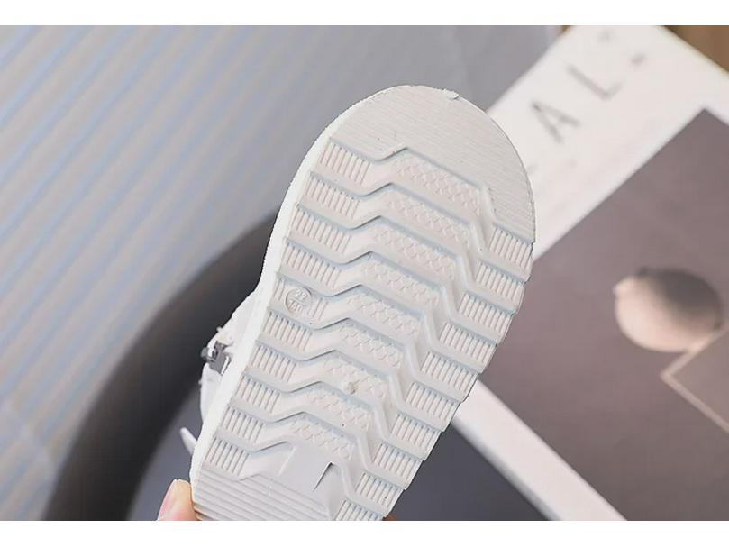2023 Kids' Winter Cotton Snow Boots - Warm, All-Match Shoes for Boys & Girls, Trendy Short Boots