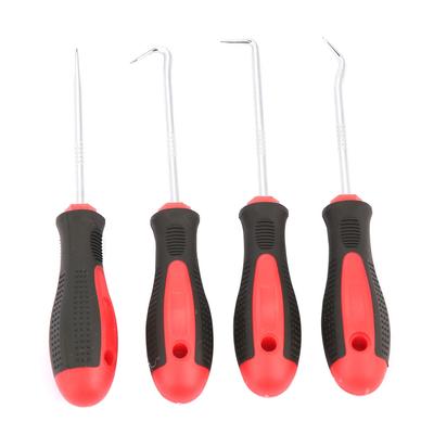 Juego de 4 piezas de ganchos y punzones largos para coche, herramientas removedoras de retenes de aceite para juntas, mangueras, juntas tóricas