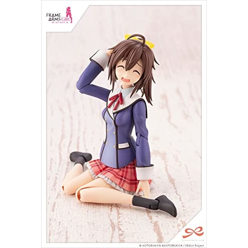 Kotobukiya (KOTOBUKIYA) Gennai Ao (Wakaba Girls' High School, Winter Uniform) from "Sousai Shojo Teien" 1/10 Scale Plastic Model JK004, Approximately