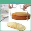 Versatile 8-setting Bread And Cake Slicer In Durable 304 Stainless Steel For Perfect Layers