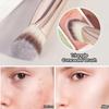 1/2/5Pcs Foundation Makeup Brush Double-Ended Flat/Angle Top Contour Brush For Beauty Blending Liquid Powder Concealer Cream