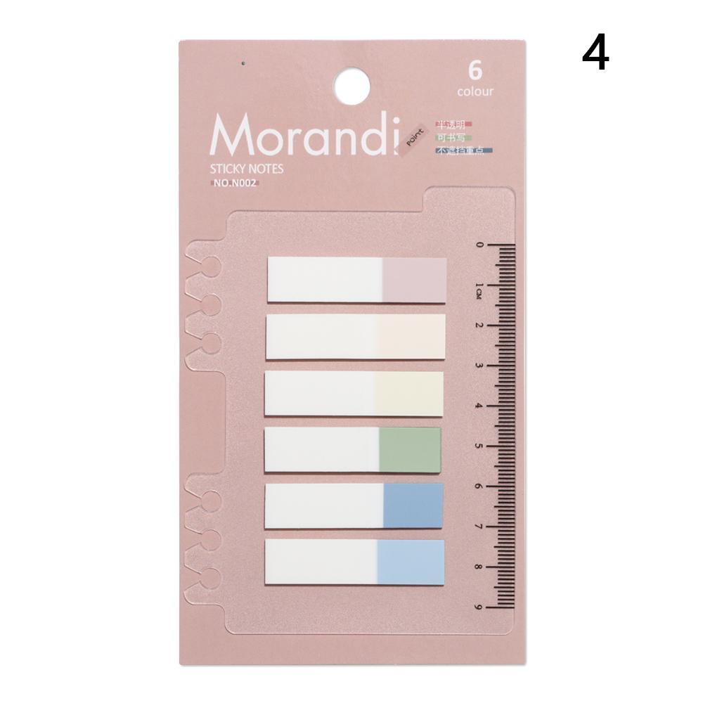 

60/120/200pcs DIY Novelty Tab Strip Index Flags Bookmark Label Sticky Notes Loose-leaf Memo Pad Paster Sticker