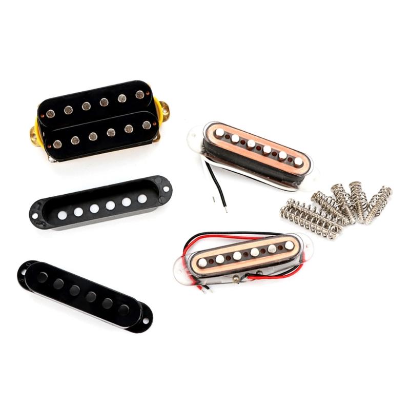 Electric Guitar Pickup Ceremic Magnet Neck Middle Bridge Single Coil Pickups & Screws Electric Guitar Parts Replacements