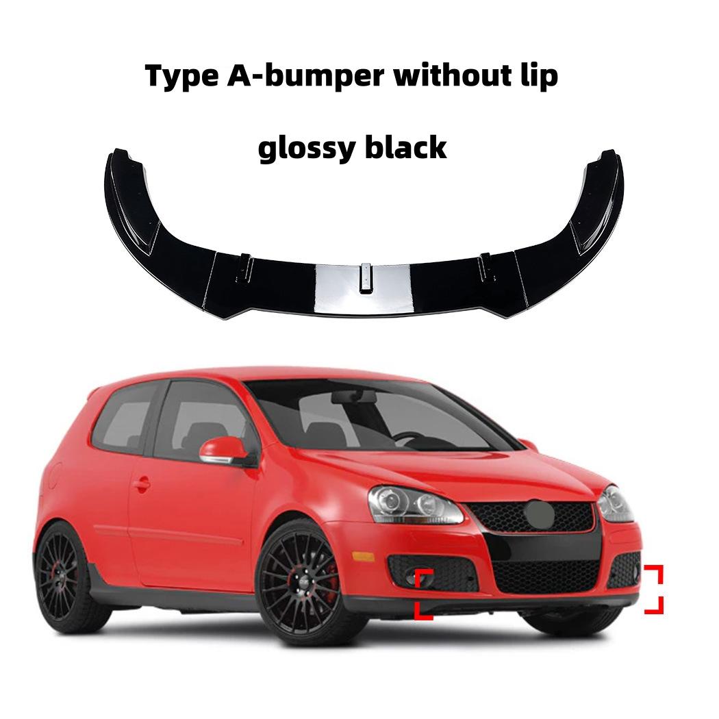 

Спойлер на передний бампер автомобиля для VW Golf 5 MK5 GTI Jetta MK5 GLI 2003-2009, диффузор, сплиттер, комплект кузова, нижняя защита бампера