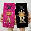 Dla Huawei Nova Y90 (CTR-LX2) / Nova Y91 (STG-LX1) Modne etui na telefon dla pary z inicjałami Miękki silikon TPU Ochronna obudowa