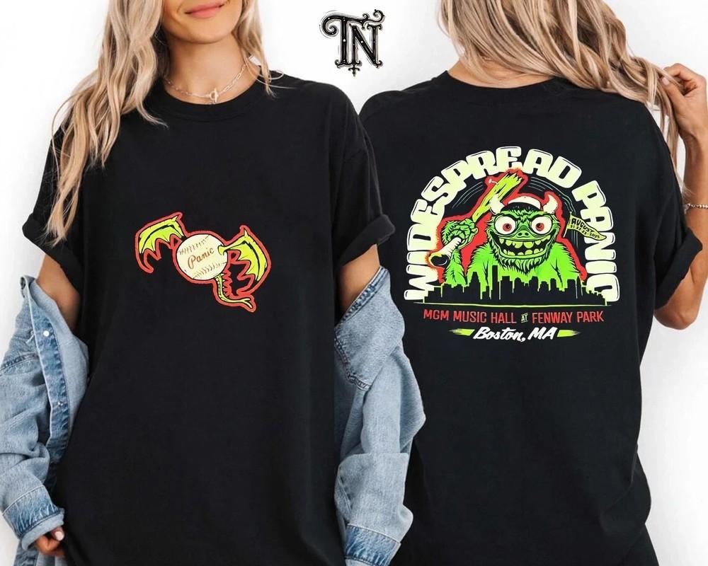 Widespread Panic Boston MGM Music Hall 2025 Tour Reprint  S-4XL Unisex T-Shirt L